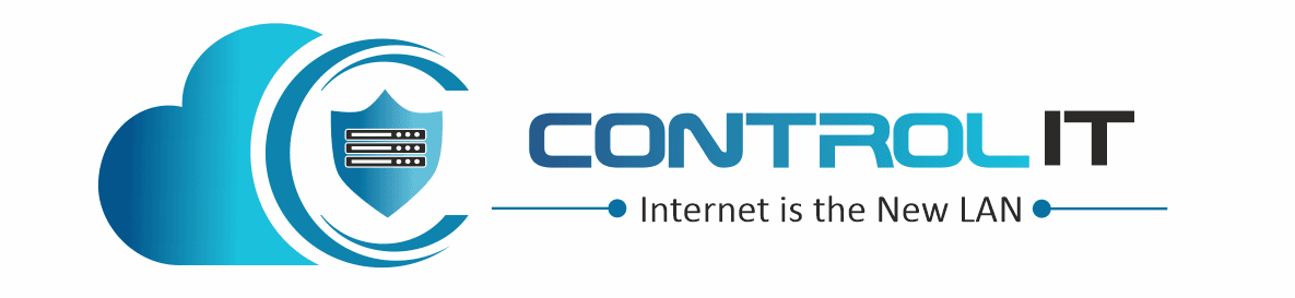 ControlIT logo with Internet is the New LAN tagline