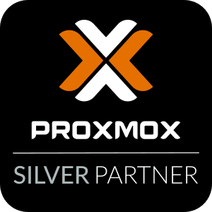 Official Proxmox Silver Partner logo
