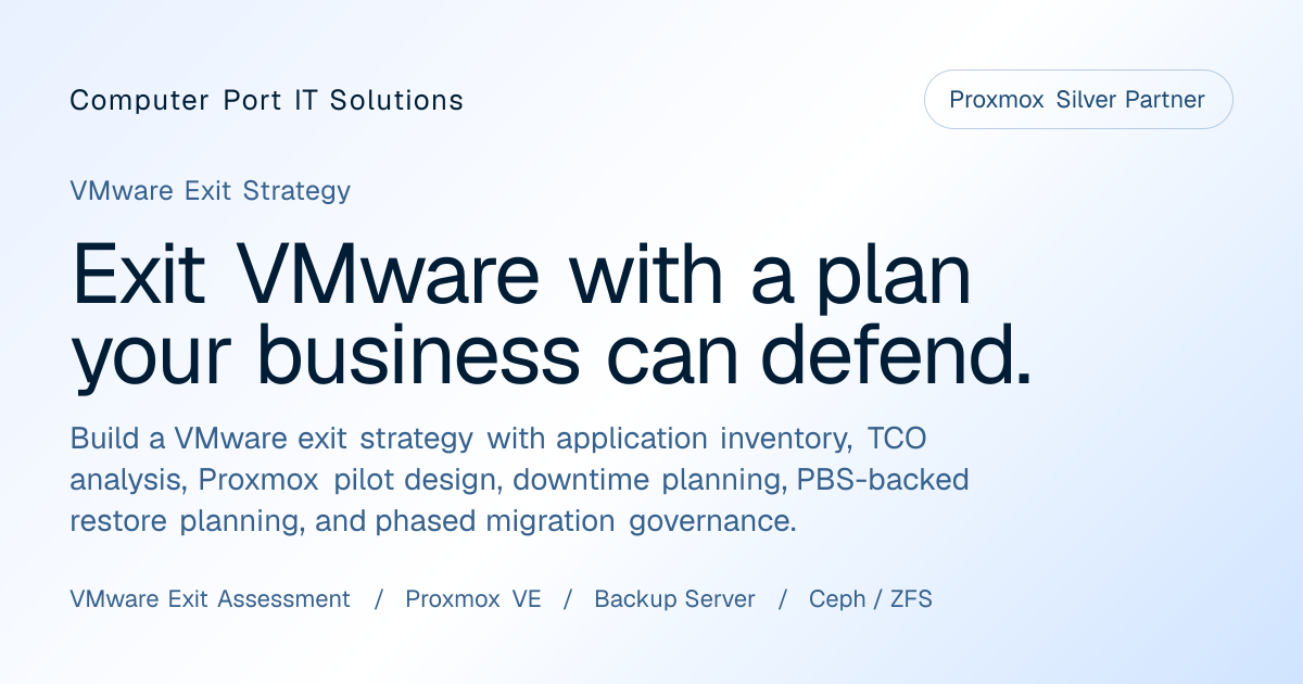 VMware Exit Strategy Planning | Computer Port